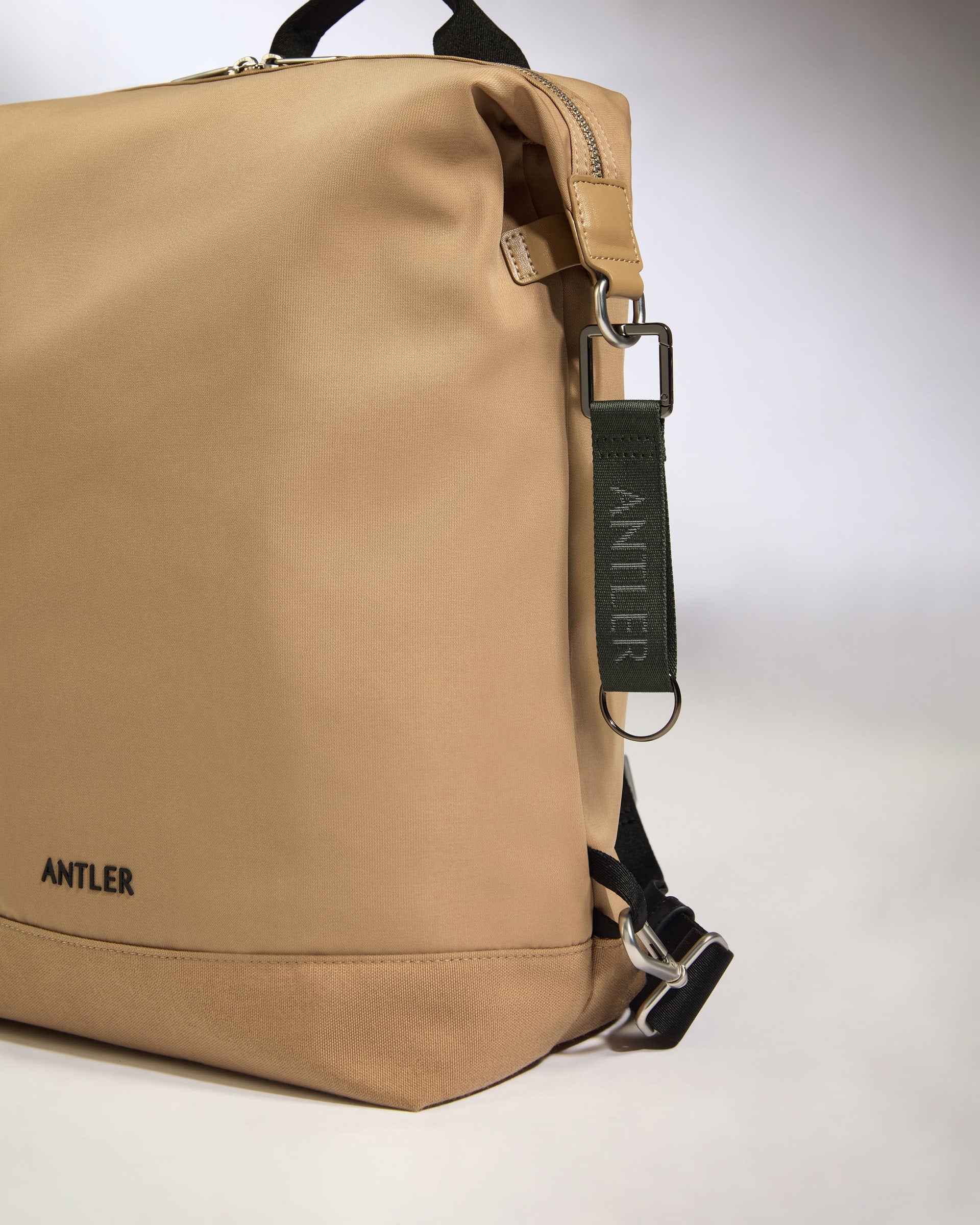 Icon Keyring in Dark Khaki Green - Image 4