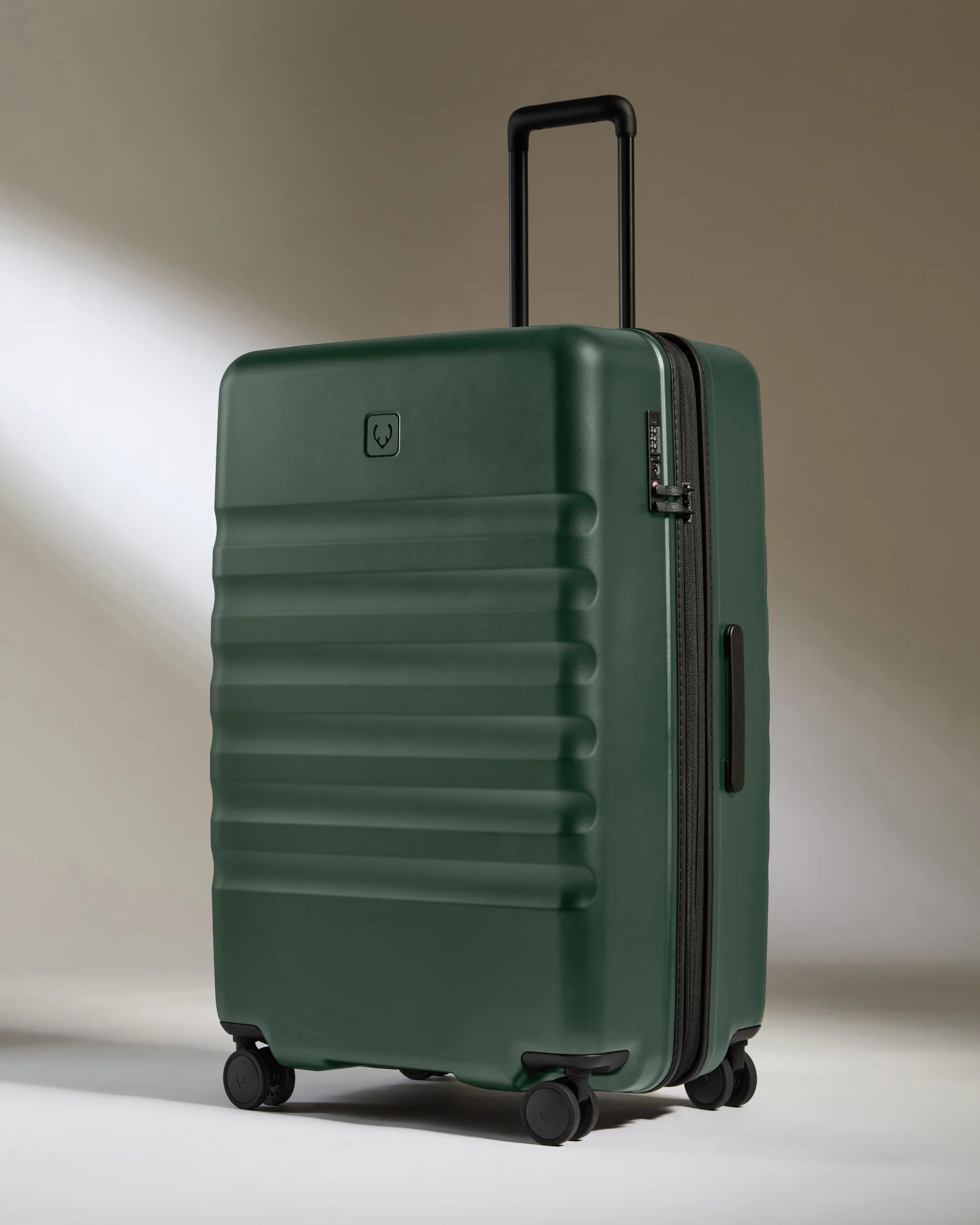 Suitcase Set in Antler Green - Icon Stripe - Image 4